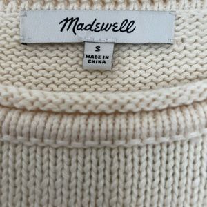 Madewell crewneck cotton sweater